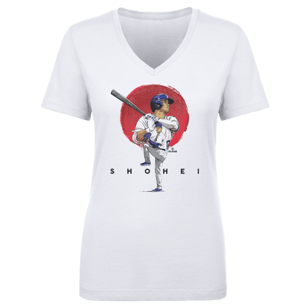 Shohei Ohtani Women&#39;s V-Neck T-Shirt | 500 LEVEL