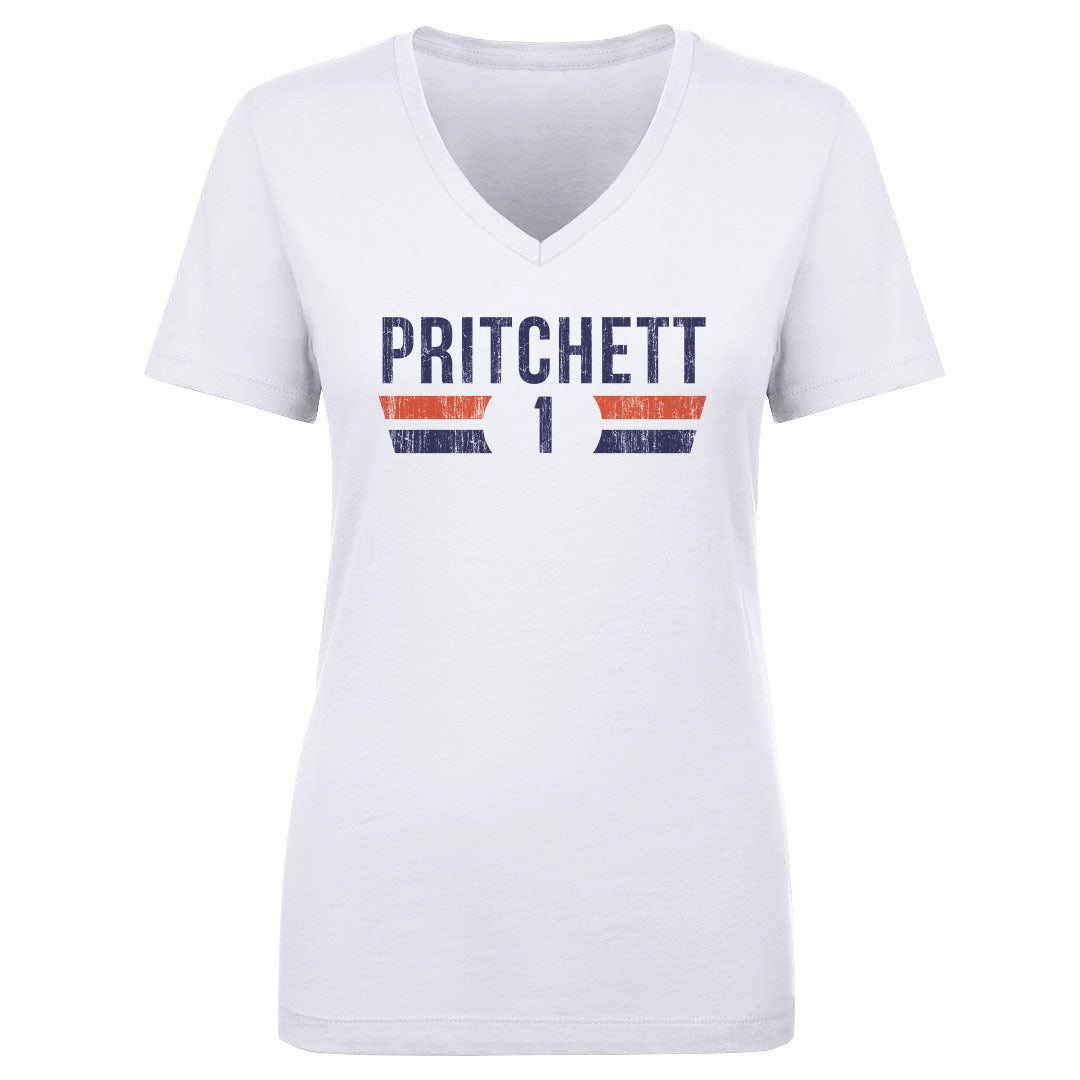 Nehemiah Pritchett Women&#39;s V-Neck T-Shirt | 500 LEVEL