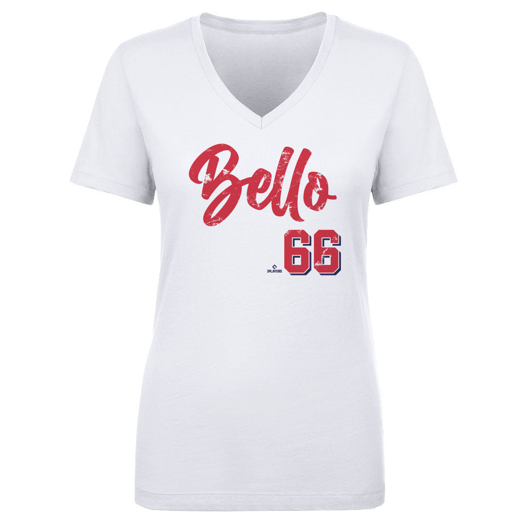 Brayan Bello Women&#39;s V-Neck T-Shirt | 500 LEVEL