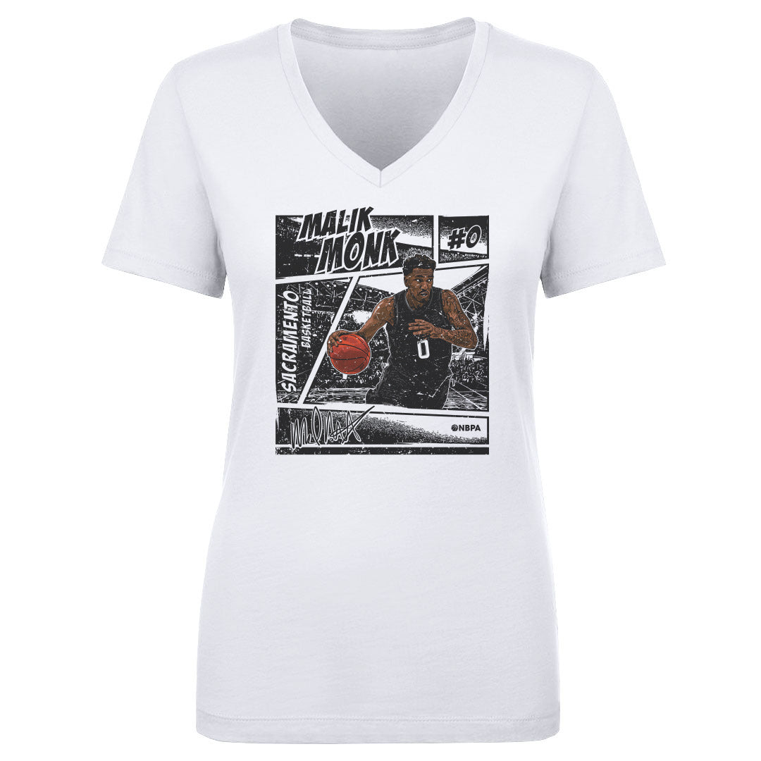 Malik Monk Women&#39;s V-Neck T-Shirt | 500 LEVEL