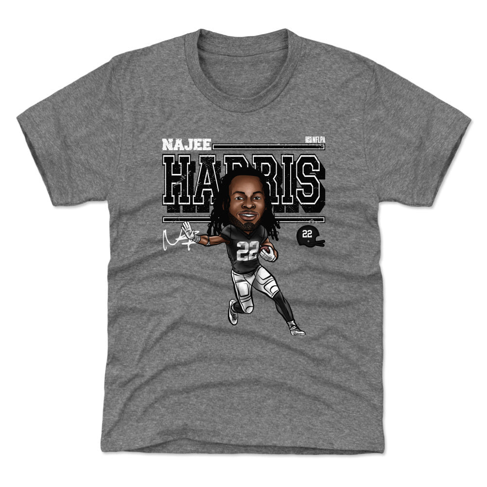 Najee Harris Cartoon WHT